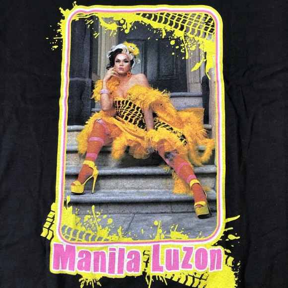 Manila Luzon Drag Queen Merch Graphic T shirt L - Picture 3 of 5